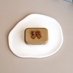 Small Milk Tea Colored Contact Lens Case