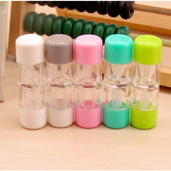 RGP Multicolor Colored Contact Lens Case