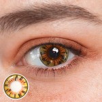 Cosplay DATE A LIVE Toki Aki Kurumi Brown Prescription Colored Contact Lenses