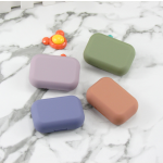 Simple Scrub Multicolor Colored Contact Lens Case