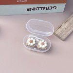 Flower Colored Contact Lens Case