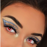 Halloween Trauma White Colored Contact Lenses