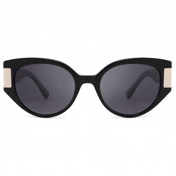 Simone Cat eye Black Sunglasses