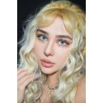 Love Story Martini Blue Prescription Colored Contact Lenses