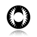 Cosplay Wild Cat Eye White Colored Contact Lenses