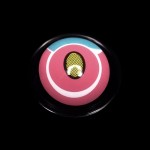 Cosplay Titan Pink Colored Contact Lenses