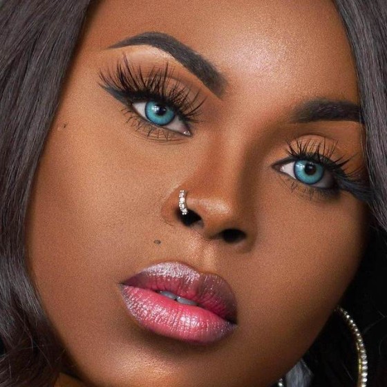 Himalaya Blue Prescription Colored Contact Lenses