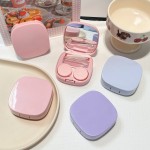 Like Fish Solid Color Portable Colored Contact Lens Case