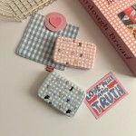 Like Fish Grid Animal House Colored Contact Lens Case