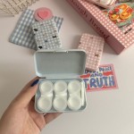 Like Fish Grid Animal House Colored Contact Lens Case