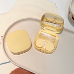 Like Fish Solid Color Portable Colored Contact Lens Case
