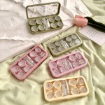Crushed Tulips Colored Contact Lens Case