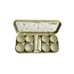 Crushed Tulips Colored Contact Lens Case