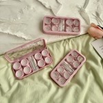 Crushed Tulips Colored Contact Lens Case
