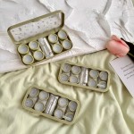 Crushed Tulips Colored Contact Lens Case