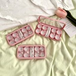 Crushed Tulips Colored Contact Lens Case