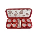 Sweet Bunny Garden Colored Contact Lens Case