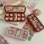 Sweet Bunny Garden Colored Contact Lens Case