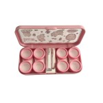 Summer With Cats Colored Contact Lens Case