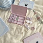 Kitten Puppy Head Colored Contact Lens Case