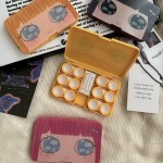 Big Eye Girl Colored Contact Lens Case