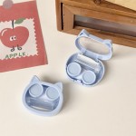 Cute Cat-Ear Colored Contact Lens Case