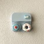 Lovely Pastel-Style Cake Colored Contact Lens Case