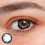 Cosplay Big Eye Girl Black Prescription Colored Contact Lenses