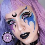Cosplay Sakuya Violet Colored Contact Lenses