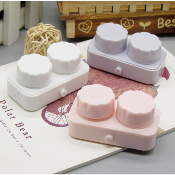 Electric cleaning Multicolor Colored Contact Lens Case