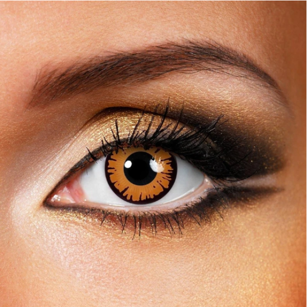 Cosplay WILIGHT BELLA Yellow Colored Contact Lenses