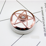 Pentagonal Star Drill Multicolor Colored Contact Lens Case