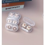 Flower Colored Contact Lens Case