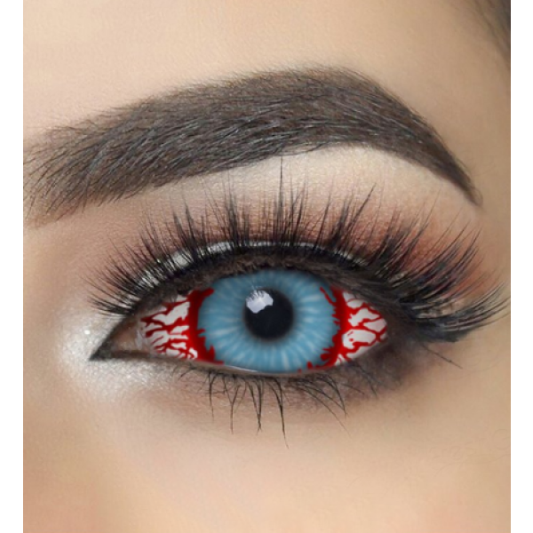 Halloween 22mm Bloodshot Infected Zombie Colored Contact Lenses