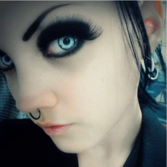 Halloween LUNAR ECLIPSE Colored Contact Lenses