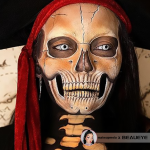 Halloween Cosplay White Manson Prescription Colored Contact Lenses