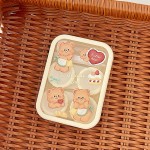 Cute Butter Bear Colored Contact Lens Case