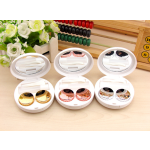 Pentagonal Star Drill Multicolor Colored Contact Lens Case