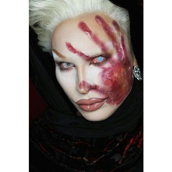 Halloween 22mm Bloodshot Infected Zombie Colored Contact Lenses