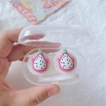 Cute Fruit Colored Contact Lens Case