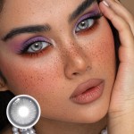Goldie Gray Prescription Colored Contact Lenses