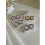 Small Minority Colored Contact Lens Case