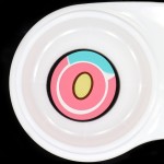 Cosplay Titan Pink Colored Contact Lenses