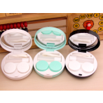 Marble Multicolor Colored Contact Lens Case