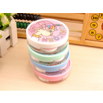 Cute Girl Multicolor Colored Contact Lens Case