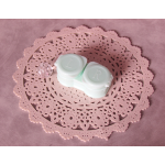 Macaroon flip cover Colored Contact Lens Case
