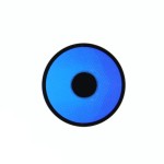 Halloween Lake Blue Colored Contact Lenses