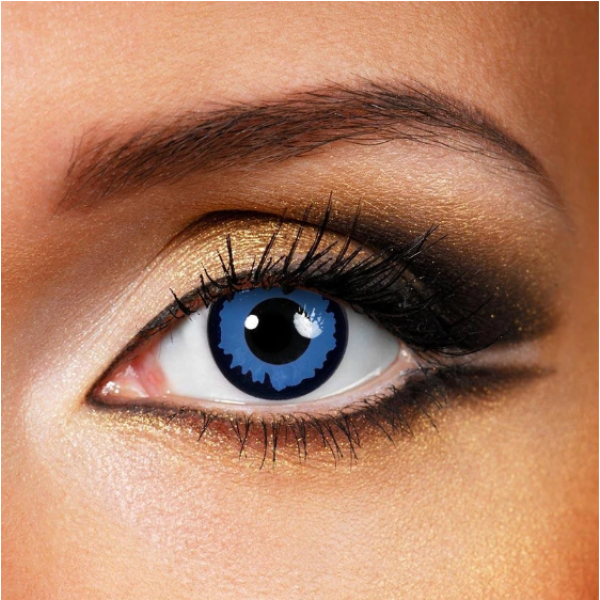 Cosplay Blue Elf  Colored Contact Lenses