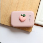 INS Fish-like Simple Colored Contact Lens Case