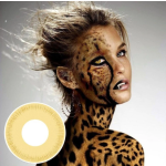 Cosplay Avatar yellow Colored Contact Lenses